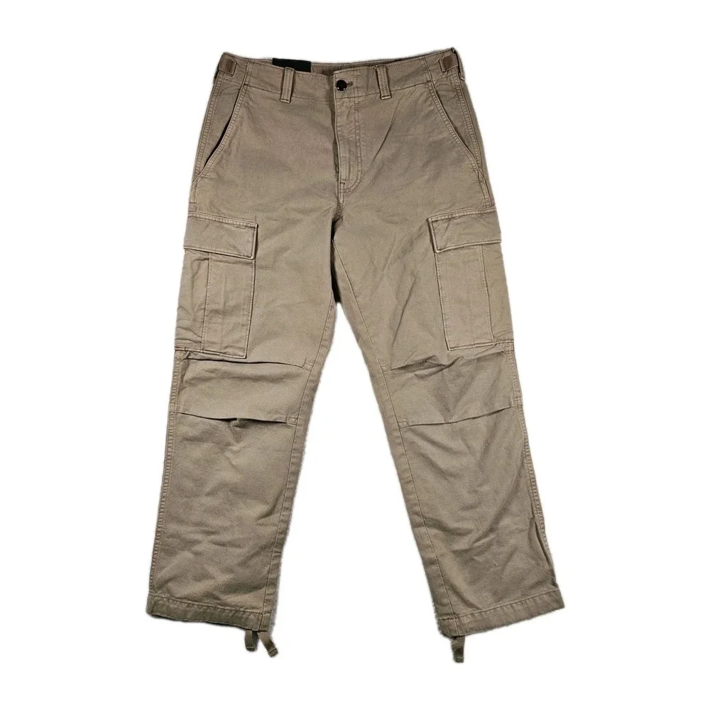 Banana Republic Maverick Cargo Pants‎ Mens 31S Tan Relaxed Fit Utility Military